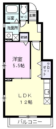 グランドカーサ枇杷島の間取り