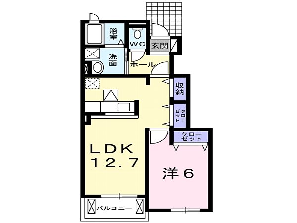 アロッジオの間取り