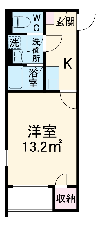 クレイノネオストリームの間取り