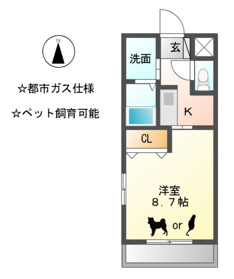 フォレストメゾンの間取り