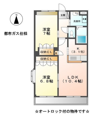 ウエストスプリングの間取り
