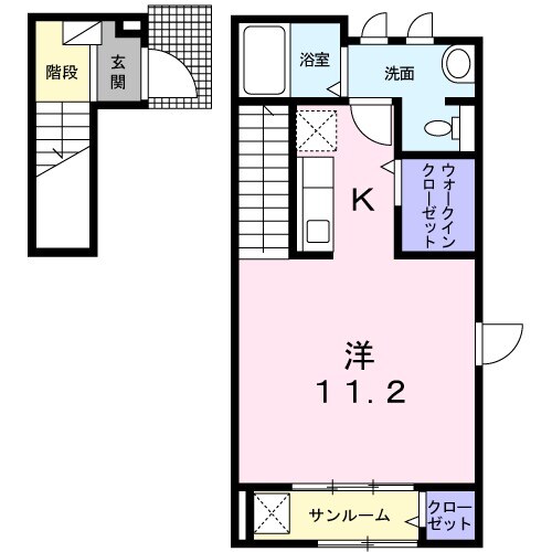 グレースヴィラココアの間取り
