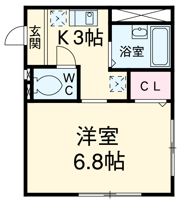 パークサイドテラス上大岡の間取り