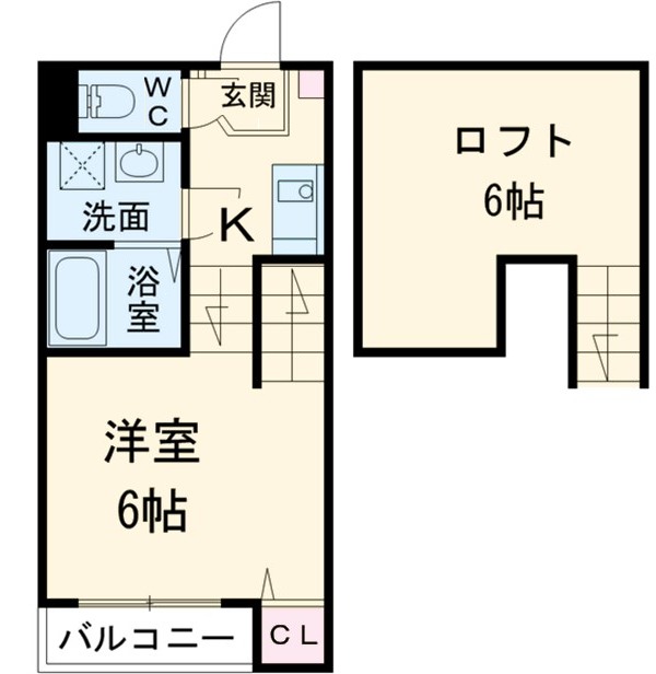 リバーサイド露橋の間取り