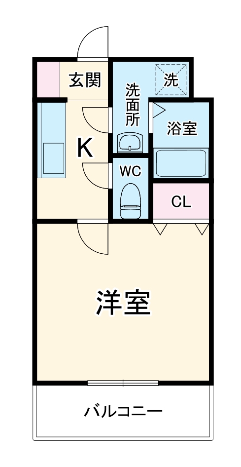 カサジュールの間取り