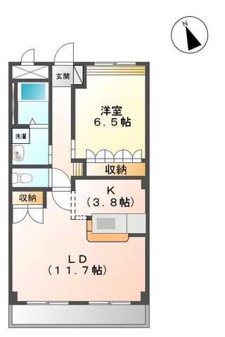ルチェーレの間取り