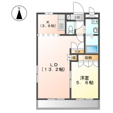 メゾン丸山の間取り