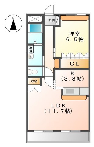 Sun Green Mの間取り