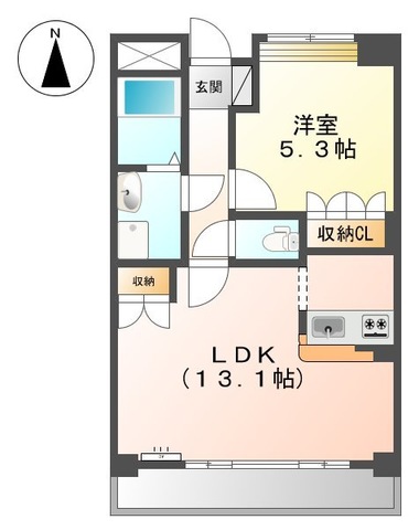 レンソイスの間取り