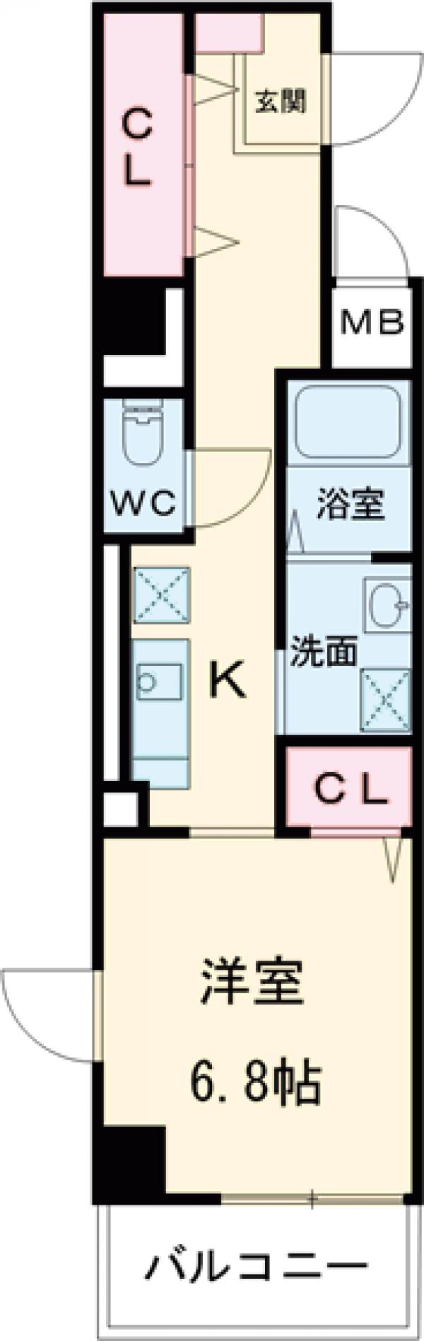 Sun Streetの間取り