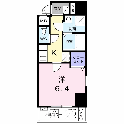 アクアセゾンの間取り