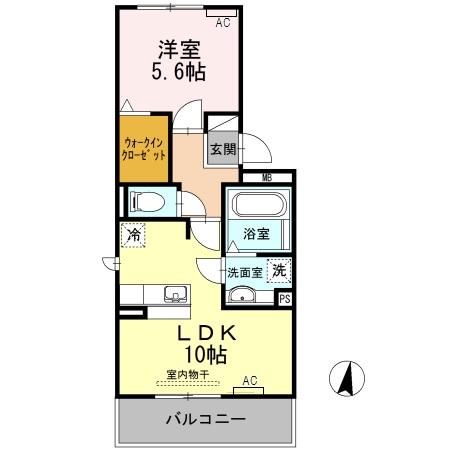 モアクレシアの間取り