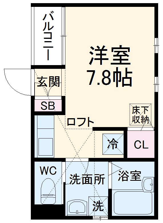 ウィンズ上永谷C棟の間取り