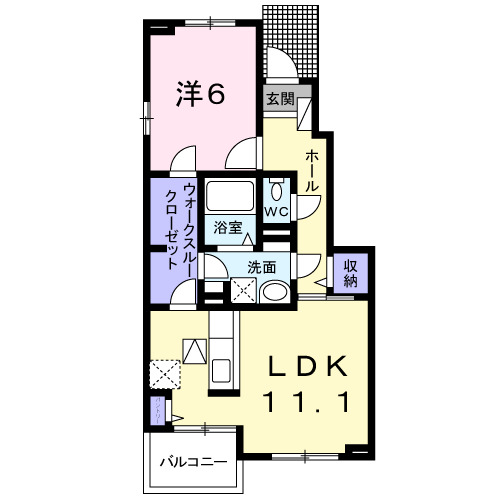 ベルソレイユの間取り