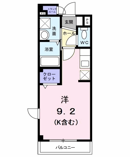 ブルックハウスの間取り