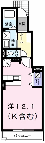 グレイス・パークBの間取り