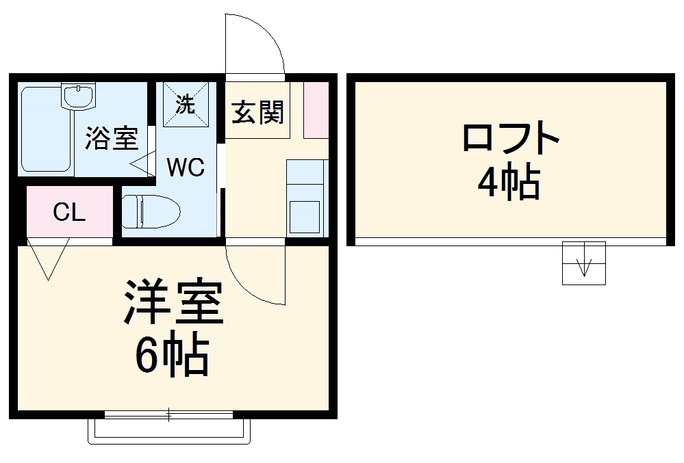 PRUNUS南太田の間取り