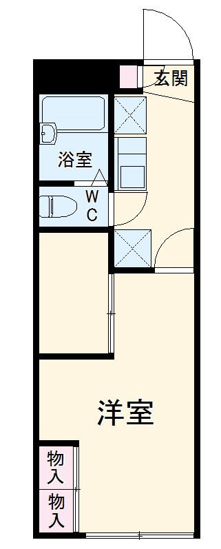 レオパレスMACHIYAの間取り