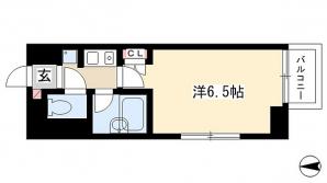 SKYマンション八田の間取り