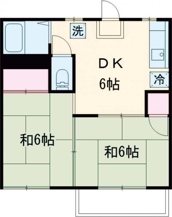 フォーブルばばA棟の間取り