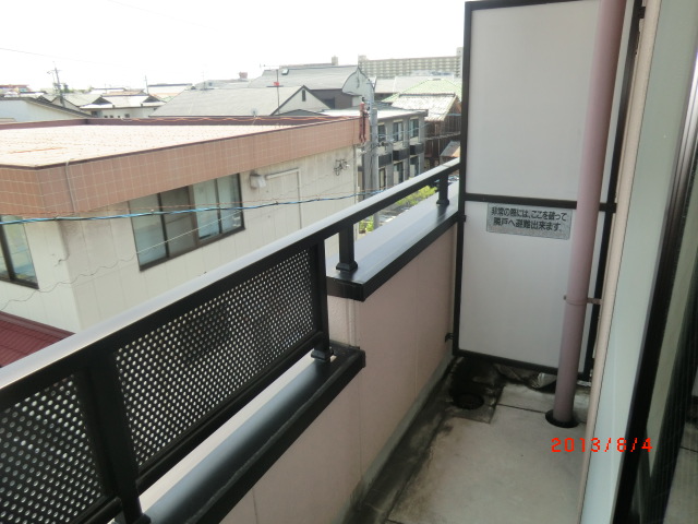 12/23 バルコニー