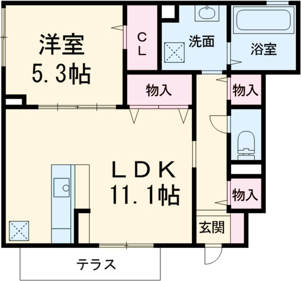 ラ ティエラの間取り