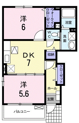 スパーブの間取り