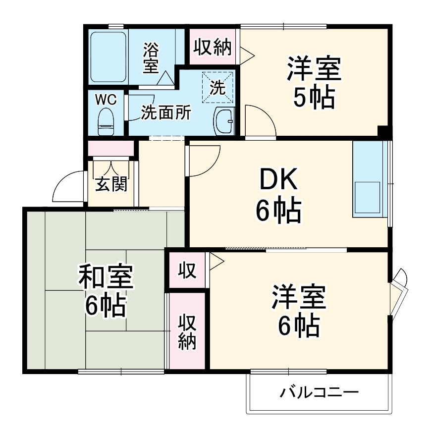 テラス・ツーの間取り