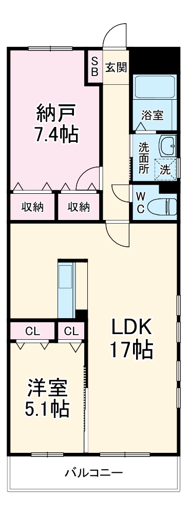 ボンヌシャンスの間取り