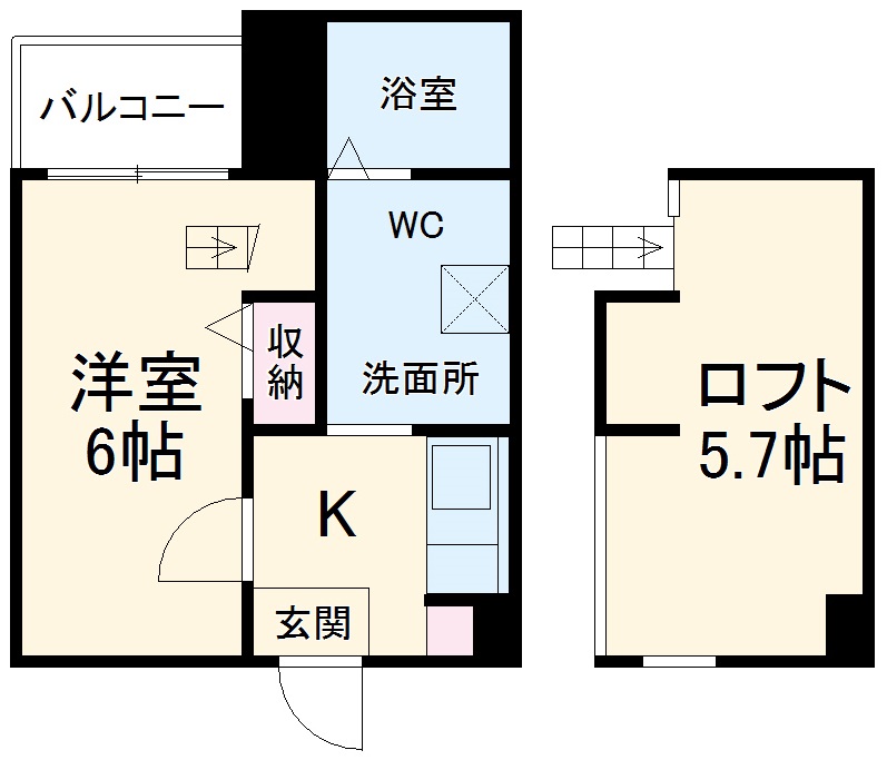 アペラシオンの間取り
