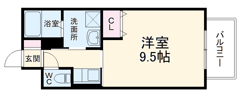 グランソワールの間取り