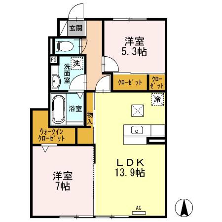 ラフィードの間取り