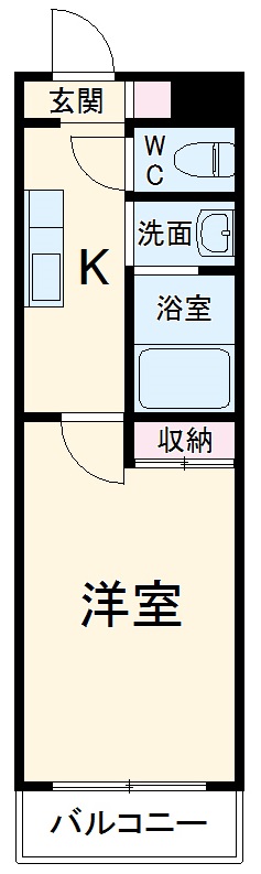 Flos静岡天王町の間取り