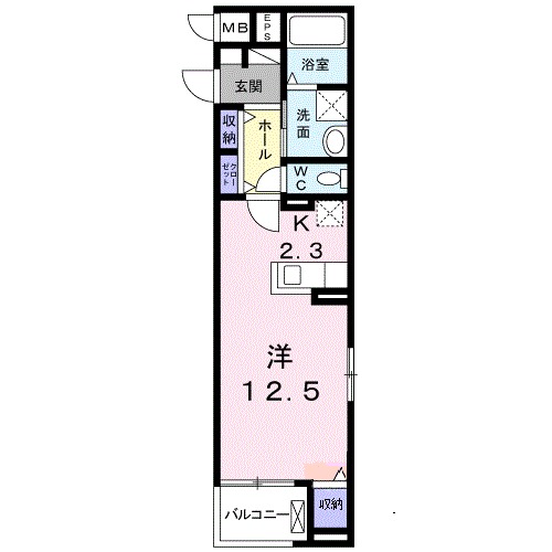 セレーノ・Mの間取り
