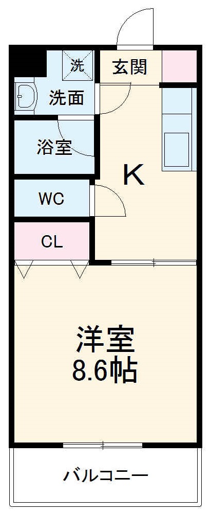 グリュックヴォーネンの間取り