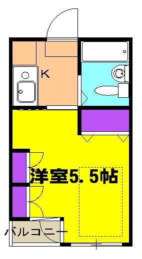 桜館5の間取り