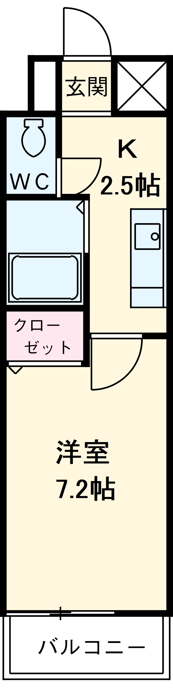グランダ リュールの間取り