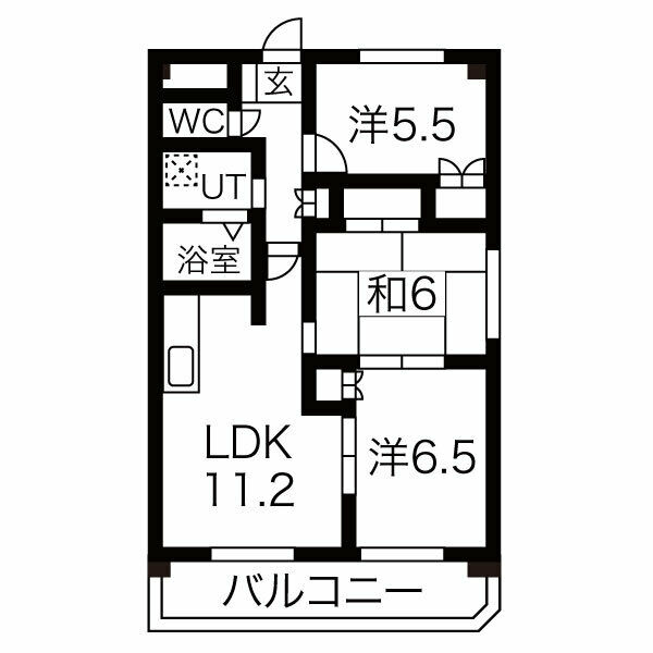 ソレーユの間取り