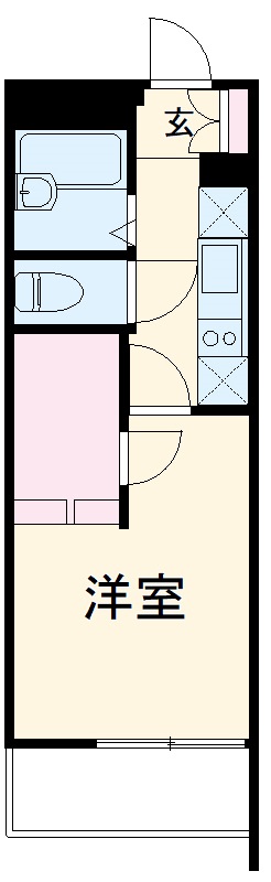 レオパレスアネシス寿の間取り