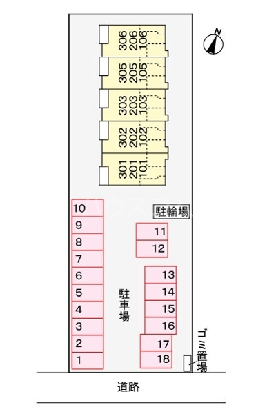 16/22 駐車場