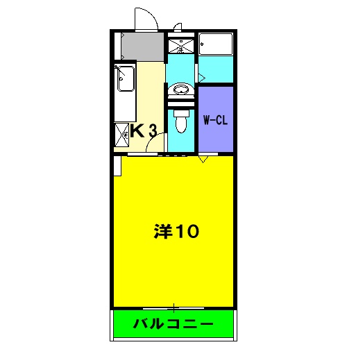 Tom’s Bの間取り