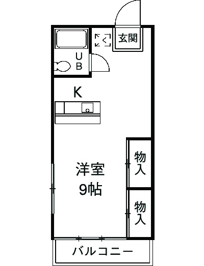 コーポサンエスの間取り