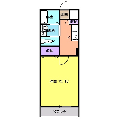 クールドノールの間取り