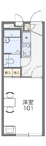 レオパレスモンターニュの間取り