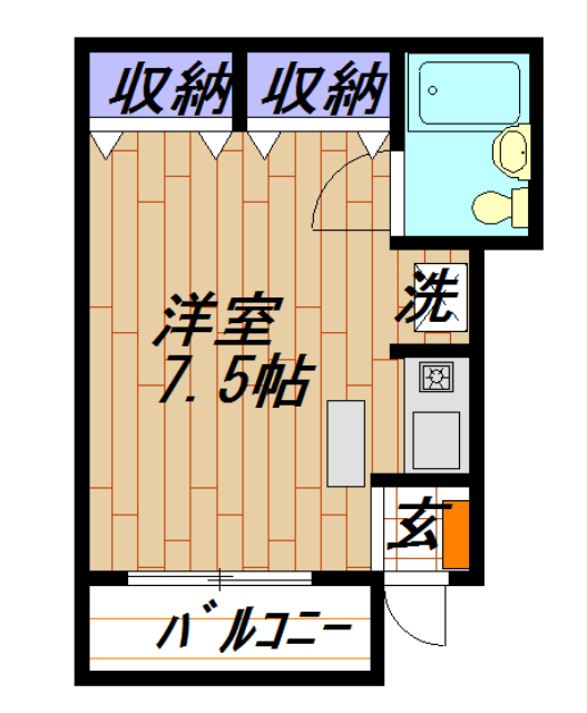 ジュネスの間取り