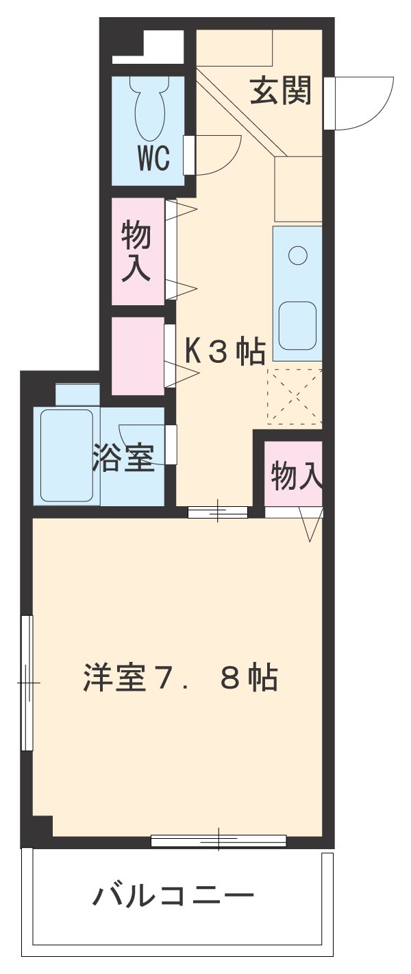 センチュリーパーク六番町の間取り