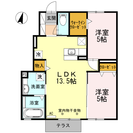 Preiselbeereの間取り