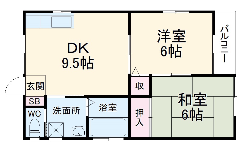 ラークハウスの間取り