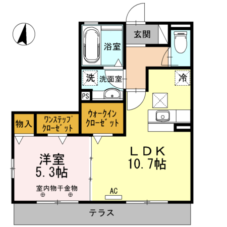 エスタシオの間取り