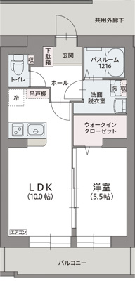 リデンテの間取り